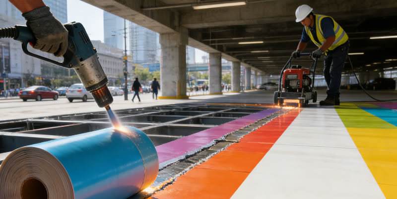 高分子防水卷材（如TPO、PVC）适合什么场景？——贵阳防水补漏选材参考