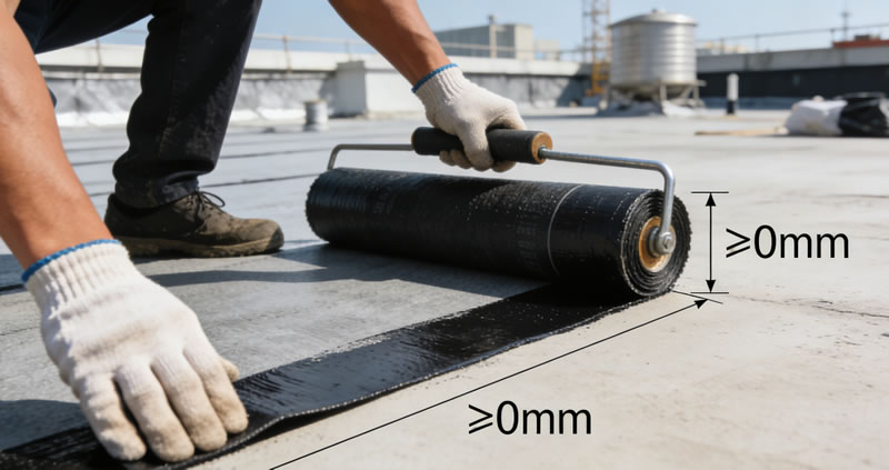 防水层搭接宽度标准是多少?——贵阳防水补漏规范指引 防水层搭接宽度标准是多少?——贵阳防水补漏规范指引